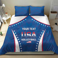 Custom USA 2025 Volleyball Bedding Set Sporty Style