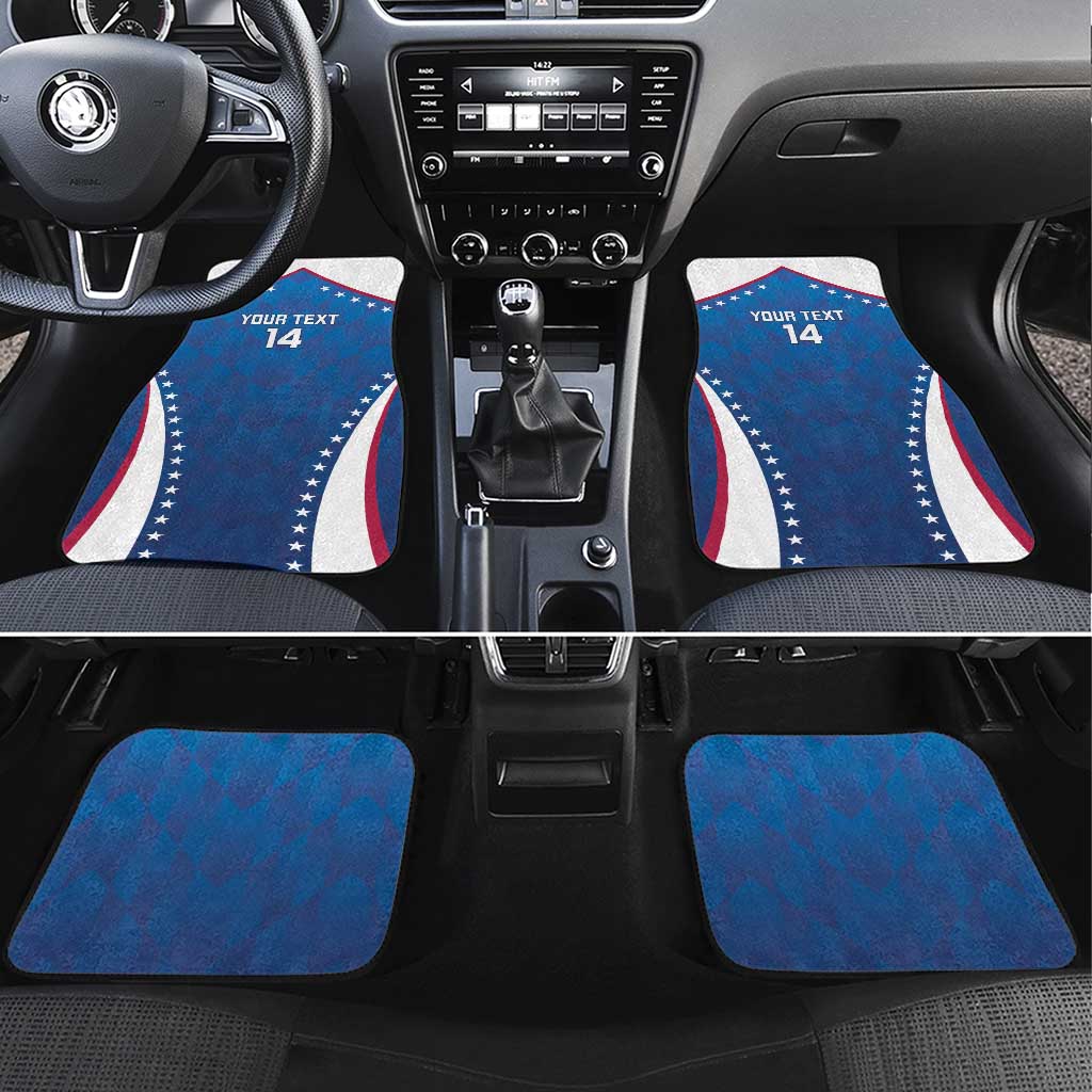 Custom USA 2025 Volleyball Car Mats Sporty Style