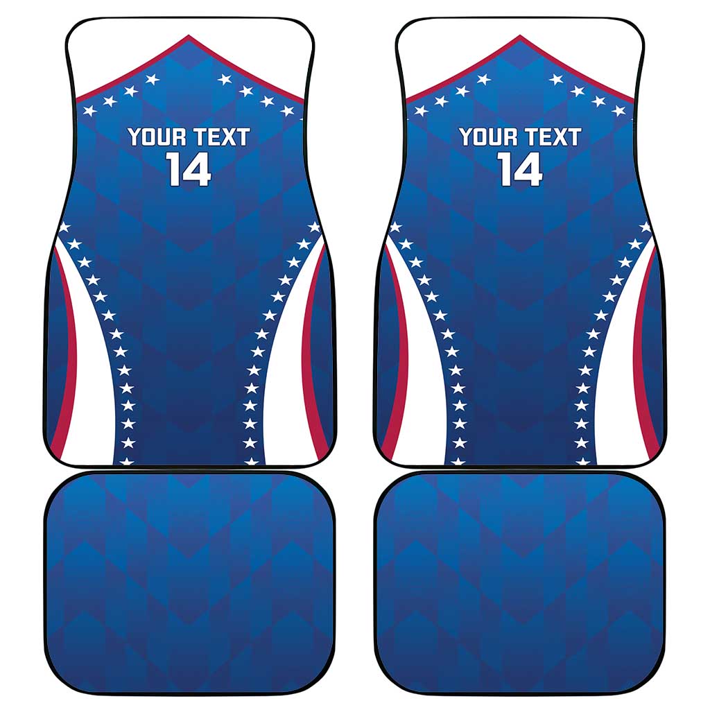 Custom USA 2025 Volleyball Car Mats Sporty Style