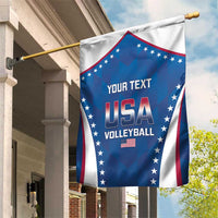 Custom USA 2025 Volleyball Garden Flag Sporty Style
