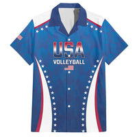 Custom USA 2025 Volleyball Hawaiian Shirt Sporty Style
