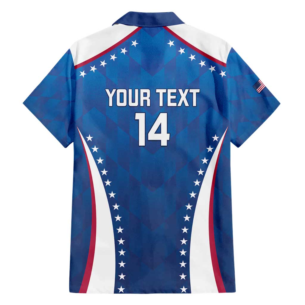Custom USA 2025 Volleyball Hawaiian Shirt Sporty Style