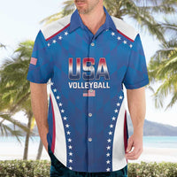 Custom USA 2025 Volleyball Hawaiian Shirt Sporty Style