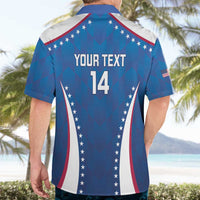 Custom USA 2025 Volleyball Hawaiian Shirt Sporty Style