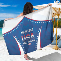 Custom USA 2025 Volleyball Sarong Sporty Style