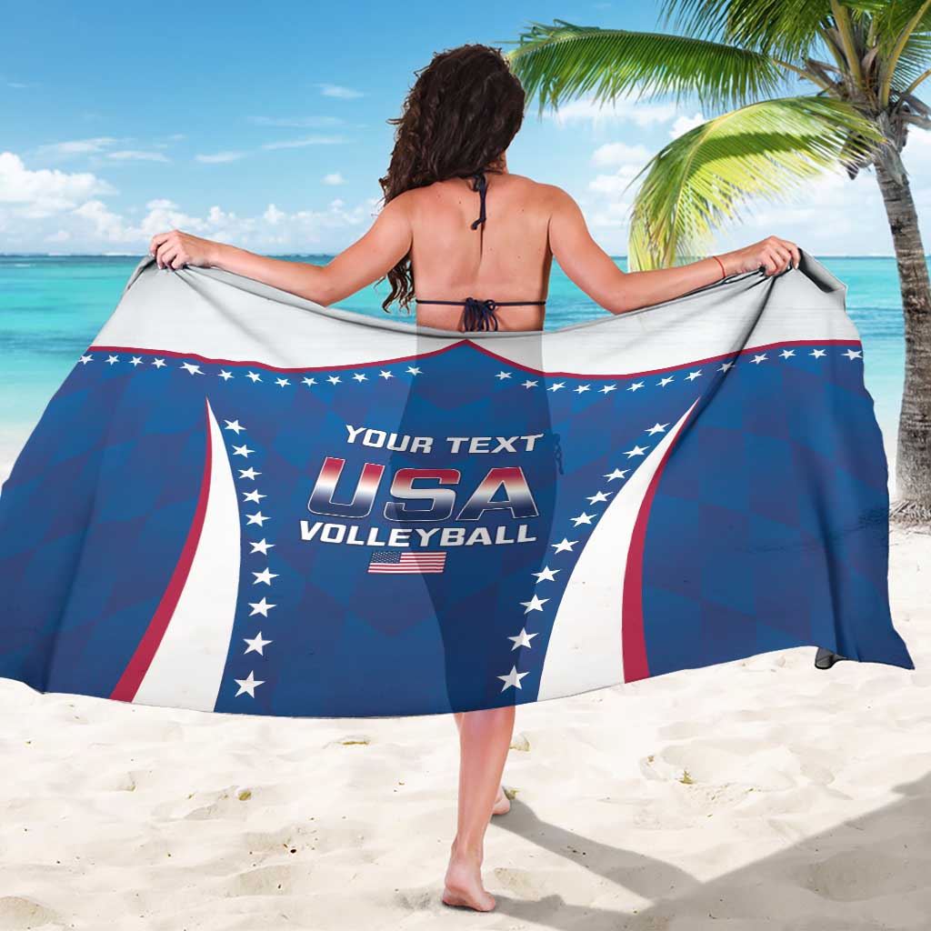 Custom USA 2025 Volleyball Sarong Sporty Style