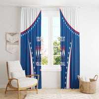 Custom USA 2025 Volleyball Window Curtain Sporty Style