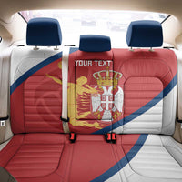 Custom Serbia Volleyball Back Car Seat Cover 2025 Go Champions