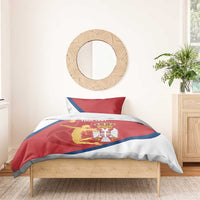 Custom Serbia Volleyball Bedding Set 2025 Go Champions