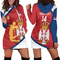 Custom Serbia Volleyball Hoodie Dress 2025 Go Champions