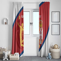Custom Serbia Volleyball Window Curtain 2025 Go Champions
