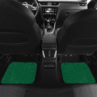 Morocco Football Custom Car Mats Atlas Lions Champions African Green Islamic Pattern