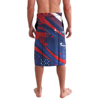 Dominican Republic Independence Day Lavalava 27th February Coat Of Arms Grunge Texture