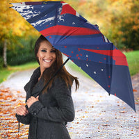 Dominican Republic Independence Day Umbrella 27th February Coat Of Arms Grunge Texture