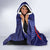 Custom USA Ice Hockey Hooded Blanket United States Eagle Mascot