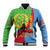 Personalised Eritrea Independence Day Baseball Jacket Shida Shoes One People One Heart
