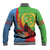 Personalised Eritrea Independence Day Baseball Jacket Shida Shoes One People One Heart