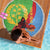 Personalised Eritrea Independence Day Beach Blanket Shida Shoes One People One Heart