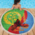 Personalised Eritrea Independence Day Beach Blanket Shida Shoes One People One Heart