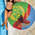 Personalised Eritrea Independence Day Beach Blanket Shida Shoes One People One Heart