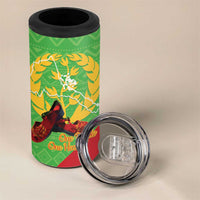 Personalised Eritrea Independence Day 4 in 1 Can Cooler Tumbler Shida Shoes One People One Heart