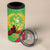 Personalised Eritrea Independence Day 4 in 1 Can Cooler Tumbler Shida Shoes One People One Heart