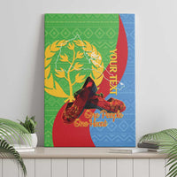Personalised Eritrea Independence Day Canvas Wall Art Shida Shoes One People One Heart