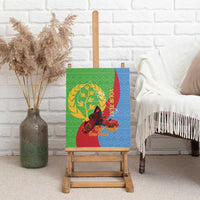 Personalised Eritrea Independence Day Canvas Wall Art Shida Shoes One People One Heart