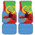 Personalised Eritrea Independence Day Car Mats Shida Shoes One People One Heart
