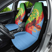 Personalised Eritrea Independence Day Car Seat Cover Shida Shoes One People One Heart