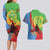 Personalised Eritrea Independence Day Couples Matching Long Sleeve Bodycon Dress and Hawaiian Shirt Shida Shoes One People One Heart