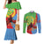 Personalised Eritrea Independence Day Couples Matching Mermaid Dress and Long Sleeve Button Shirt Shida Shoes One People One Heart