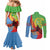 Personalised Eritrea Independence Day Couples Matching Mermaid Dress and Long Sleeve Button Shirt Shida Shoes One People One Heart