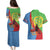 Personalised Eritrea Independence Day Couples Matching Puletasi and Hawaiian Shirt Shida Shoes One People One Heart