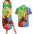 Personalised Eritrea Independence Day Couples Matching Summer Maxi Dress and Hawaiian Shirt Shida Shoes One People One Heart