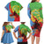 Personalised Eritrea Independence Day Family Matching Long Sleeve Bodycon Dress and Hawaiian Shirt Shida Shoes One People One Heart