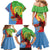 Personalised Eritrea Independence Day Family Matching Mermaid Dress and Hawaiian Shirt Shida Shoes One People One Heart