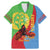 Personalised Eritrea Independence Day Family Matching Mermaid Dress and Hawaiian Shirt Shida Shoes One People One Heart