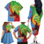 Personalised Eritrea Independence Day Family Matching Off The Shoulder Long Sleeve Dress and Hawaiian Shirt Shida Shoes One People One Heart