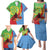 Personalised Eritrea Independence Day Family Matching Puletasi and Hawaiian Shirt Shida Shoes One People One Heart