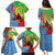 Personalised Eritrea Independence Day Family Matching Puletasi and Hawaiian Shirt Shida Shoes One People One Heart