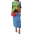 Personalised Eritrea Independence Day Family Matching Puletasi and Hawaiian Shirt Shida Shoes One People One Heart