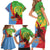 Personalised Eritrea Independence Day Family Matching Short Sleeve Bodycon Dress and Hawaiian Shirt Shida Shoes One People One Heart
