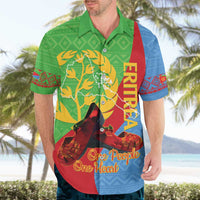 Personalised Eritrea Independence Day Hawaiian Shirt Shida Shoes One People One Heart