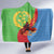 Personalised Eritrea Independence Day Hooded Blanket Shida Shoes One People One Heart