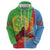 Personalised Eritrea Independence Day Hoodie Shida Shoes One People One Heart