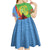 Personalised Eritrea Independence Day Kid Short Sleeve Dress Shida Shoes One People One Heart