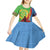 Personalised Eritrea Independence Day Kid Short Sleeve Dress Shida Shoes One People One Heart