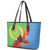 Personalised Eritrea Independence Day Leather Tote Bag Shida Shoes One People One Heart