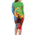 Personalised Eritrea Independence Day Long Sleeve Bodycon Dress Shida Shoes One People One Heart